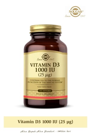 Vitamin D3 1000 Iu 25 Mcg 100 Weichkapsel - 3