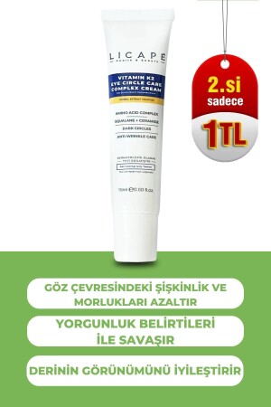 Vitamin K2 Augenkonturpflegecreme 15 ml - 3