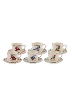 Vogel Set mit 6 Kaffeetassen 80 ml 153. 03. 06. 5265 - 2