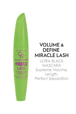 Volume&define Miracle Lash Ultra Black Mascara - Black-hacim Veren Maskara - 2