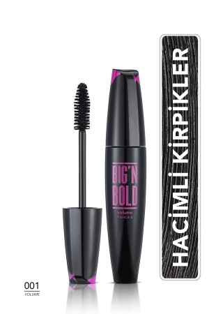 Volumen-Mascara (Schwarz) – Big N Bold Mascara – 001 – 8682536040402 - 2