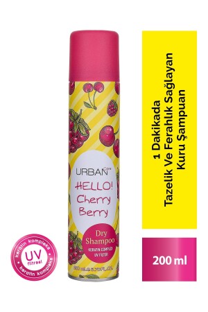 Volumengebendes Trockenshampoo mit Fruchtduft – 200 ml – vegan – UV-Schutz - 2