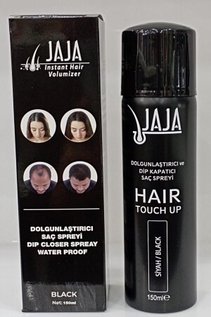 Volumengebendes und tief kaschierendes Haarspray Schwarz 150 ml - 3