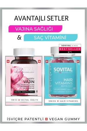 Vorteilhaftes Paket - Haarvitamin Happy Vajın Women's Health - 2