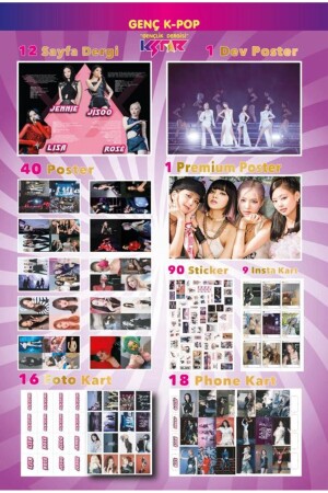 Vorteilspaket 4 / Blackpink – Baby Monster – Le Sserafim – Itzy – (G)i-dle Magazine - 6