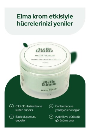 Vücut Peelingi Besleyici Nemlendirici Çilek Bacak Görünüm Karşıtı 250 Ml. - 3