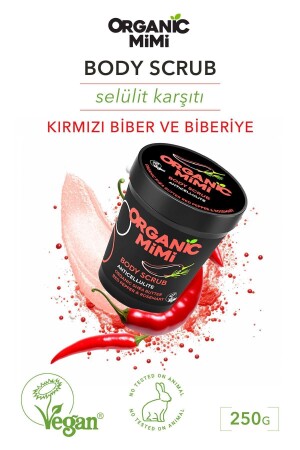 Vücut Peelingi Selülit Karşıtı Önleyici Sıkılaştırıcı Etki Canlandırıcı Besleyici 250g Anticellulite - 3