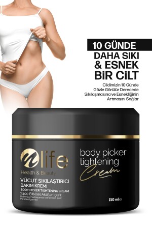 Vücut Sıkılaştırıcı Krem Yağ Yakıcı Onarıcı Tüm Ciltler 150 Ml - 2