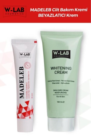 W-lab Beyazlatıcı Krem 100 ml Ve Madeleb Krem 40 ml Set BeyazlatıcıveMadeleb01 - 1