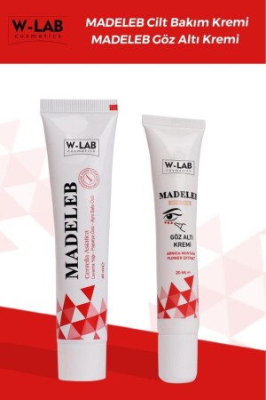 W Lab Madeleb Cream + Madeleb Under Eye Cream Set - 2