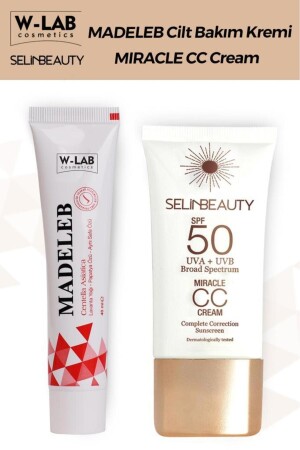 W Lab Madeleb Cream und Cc Cream Set - 2