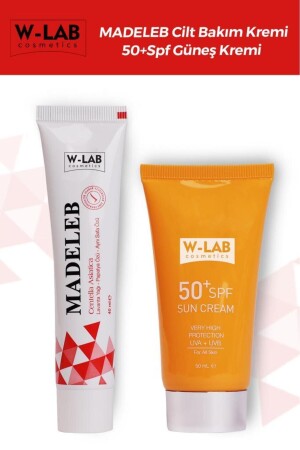 W Lab Madeleb Cream + W Lab Sonnenschutzcreme-Set - 2