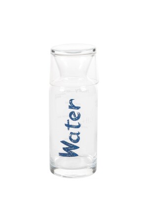 Wasserblauer Nachttischkrug mit Deckel – 700 ml 236706 - 2