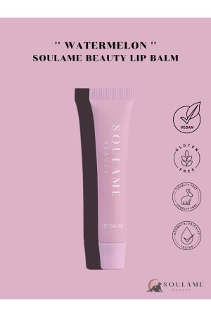 ''WASSERMELONE'' SOULAME BEAUTY LIPPENBALSAM – EXTRA HELLER LIPGLANZ MIT WASSERMELONENGESCHMACK LP01 - 3