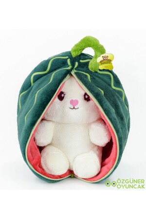 Wassermelonenhase mit Tasche 50 cm - 4