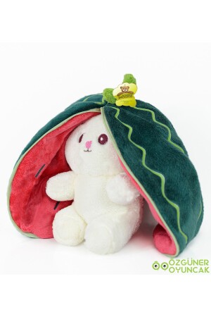 Wassermelonenhase mit Tasche 50 cm - 5