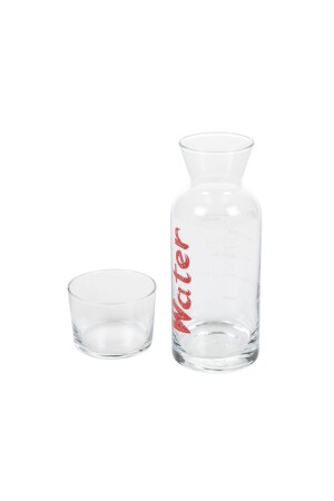 Water Kırmızı Kapaklı Başucu Sürahisi - 700 ml 255791 - 6