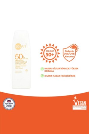 Watsons Solait Hassas Ciltlere Özel Nemlendirici Etkili Güneş Kremi SP50 200 ml 7696176 - 3