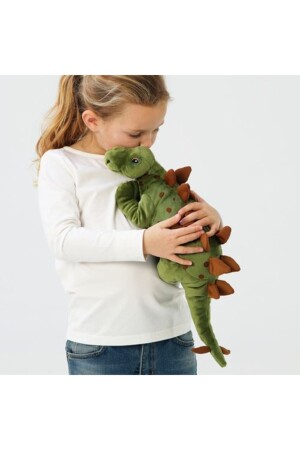 Weiches Plüschtier Meridyendukkan 50 cm Dinosaurierspielzeug Grüner Dinosaurier für Kinder - 4