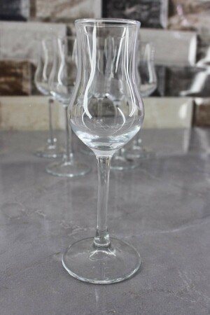 Weißes 6-teiliges Grappa-Kaffeeglas - 5