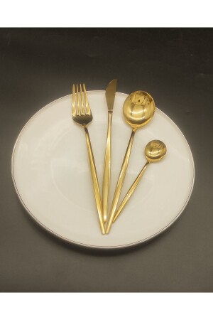 Wessenburg Thessaloniki 24-teiliges mehrteiliges Titan-Gold-Set CMDSLK005 - 2