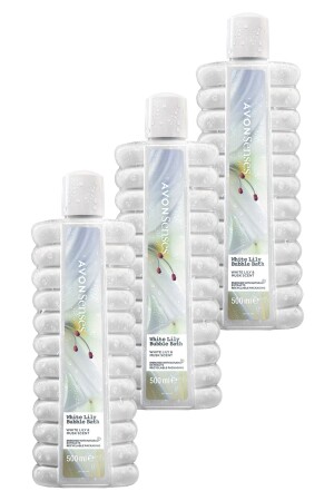 White Lily Zambak Banyo Köpüğü 500 Ml. Üçlü Set SAMPUAN0103-3 - 2