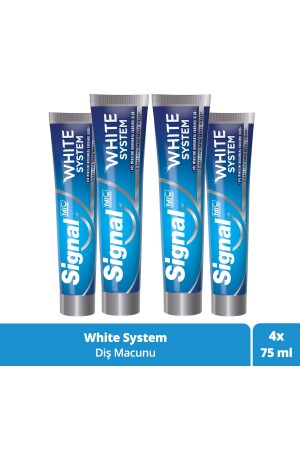 White System Diş Macunu 2 Haftada Daha Beyaz Dişler 75 ml X4 Adet - 2