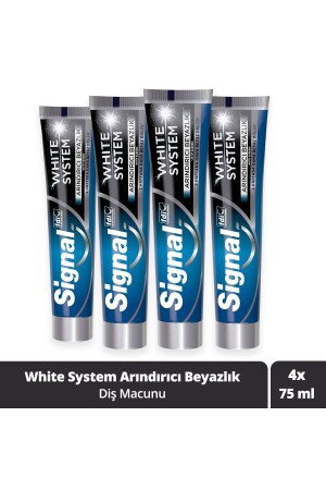 White System Diş Macunu Arındırıcı Beyazlık 75 Mlx4 - 2