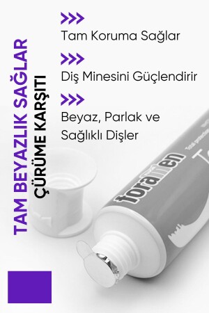 Whitening Beyazlatıcı Büyük Boy Diş Macunu 125 gr - 8