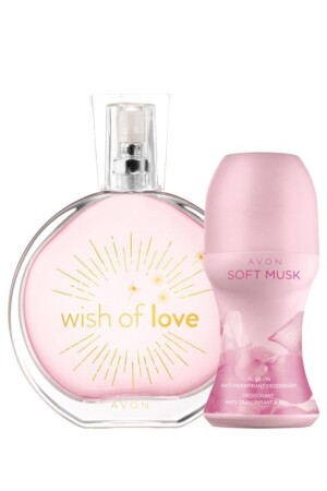 Wish Of Love Damenparfüm und Soft Moschus Rollon Doppelpack - 1