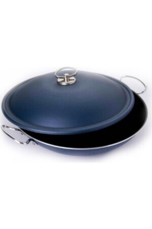 Wok Kapaklı Sac Tava 32cm altas0142 - 5