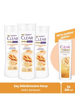 Women Kepeğe Karşı Etkili Şampuan Saç Dökülmesine Karşı 350 ml X3 - 2