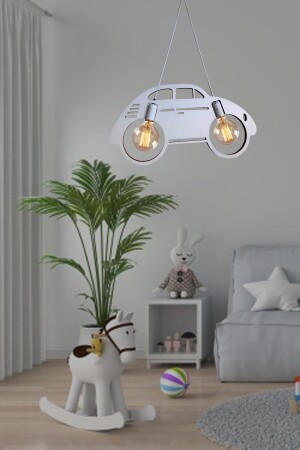 Woswos Kronleuchter Pendelleuchte Modern Rustikal Luxus Dekorative Retro Lampe Kinderzimmer Kronleuchter UTSRM00000031 - 5