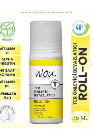 Wou Ter Önleyici Beyazlatıcı Roll-on Deodorant 75 Mle - 1