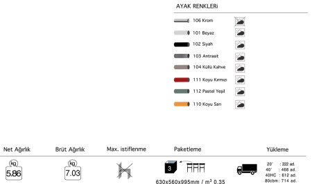 X-Treme Bssd Bar Sandalyesi 2 Adet - 7