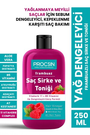 Yağ Dengeleyici Frambuazlı Saç Sirke Ve Toniği 250 ml - 2