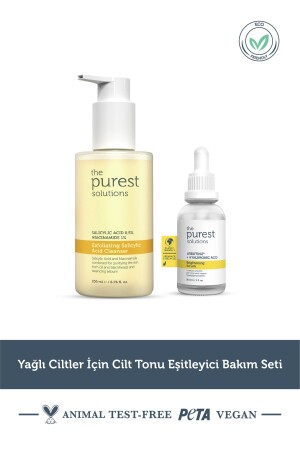 Yağlı Ciltler Için Cilt Tonu Eşitleyici Bakım Seti TPS190 - 2