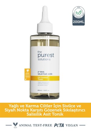 Yağlı Ve Karma Cilt Salisilik Asit Tonik 200 Ml - 3