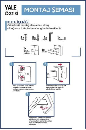 Yale Serisi 3lü Set SET-1 - 7