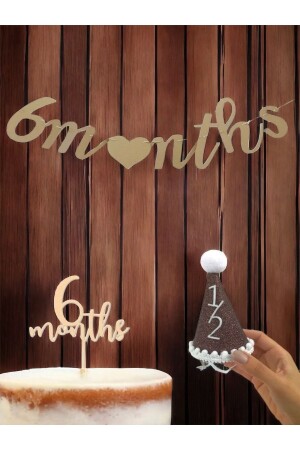 Yarım Yaş 6 Months 3 Parça Parti Seti - 1