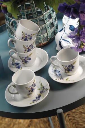 Yasemin 12-teiliges Kaffeetassen-Set für 6 Personen 10886 YS12KT1110886 - 3