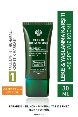 Yaşlanma Karşıtı Bitkisel Antioksidan Bakım Elixir Botanique-vitamin E-50 Spf Yüz Kremi-30 ml 55732 - 1