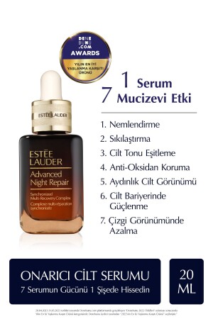 Yaşlanma Karşıtı Cilt Serumu - Advanced Night Repair Onarıcı Gece Serumu 20 ml 7749120 - 3