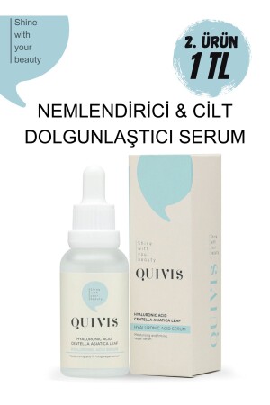 Yaşlanma Karşıtı Nemlendirici ve Cilt Dolgunlaştırıcı Bariyer Hyaluronik Serum 30 ml QS0004 - 1