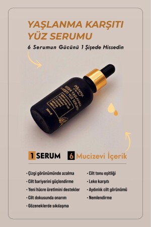 Yaşlanma Karşıtı Reishi Yüz Serumu (HYALURONİK ASİT-C VİTAMİNİ-E VİTAMİNİ-HİBİSKUS-PEPTİTLER) as - 1