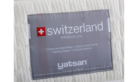 Yatsan Switzerland Premium Çift Taraflı Yatak - 6