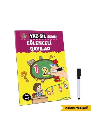 Yaz Sil Serisi Eğlenceli Sayılar - 3