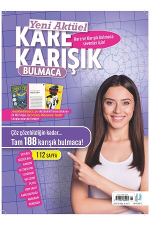 Yeni Aktüel Kare Karışık Bulmaca Sayı 1 - 2