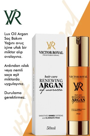 Yıpranmış Ve Kuru Saçlar Için Argan Yağı 50ml. 8684415818256 - 4