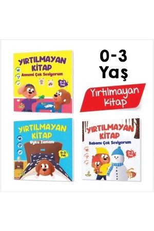 Yırtılmayan Kitap Seti - Ceviz - 3